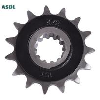Motorcycle Front and Rear Sprockets 525 42T 15T for Honda CBR600 SE FV F3 97-98 CBF600 PC38 06-07 CB600S Hornet 98-06 CBR 600 525 15T black