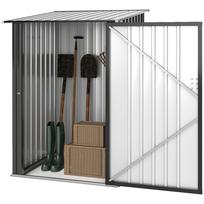 Steel Equipment Shed 100 X 103 X 160cm Dark Gray