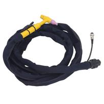 QQ150A 4m TIG Torch Kit Air Cooled Argon Welding Torch with Silicone Tube Cloth Cover