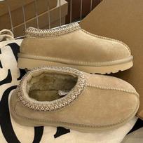 New 2026 Style Tazz Thickened Fleece Lined Snow Boots Women's Slip-On Casual Comfortable Thick Bottom Rubber Snow Shoes 35 brown