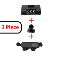 Car Phone Mount for BMW 5 Series M5 I5 2024 2025 2026 G60, GPS Holder, Navigation Mount, Car Accessories TYPE A Black