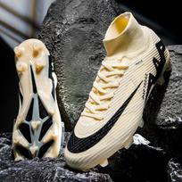 Assassin 15th generation high-top fg nails knitted surface men's and women's sports training matches football special shoes 45