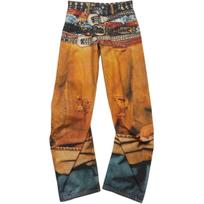 Acne Studios SS25 Džinsai Vyriški Rūdytos Oranžinės BK0682-ABY 50 orange