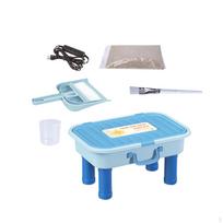 Kūrybiniai smėlio meno rinkiniai vaikams - tapybos pasaulis Blue Box With Leg white