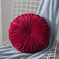 Aksominė pagalvė Minkšta dekoratyvinė tvirta apvali sėdėjimo pagalvėlė, skirta namų dekoravimui Sofa Sofa kėdė Miegamojo grindys sušildymo dovana