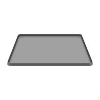 -Lašų padėklas, -Šaldytuvo grindų kilimėlis, Apsaugo, Šaldiklio kilimėlis, Mini lašų padėklas 60x50cm pilka spalva
