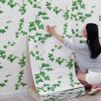 3D Lipni Tapeta 70cm*10m Nuolatinis Vandeniui Atsparus Imituotos Plytų Sienų Lipdukai Sienų Danga Svetainė Namų Dekoras 70cmX1m gray