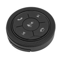 Universal 7-Key LED bluetooth Hands Free Car Wireless  Steering Wheel Control Bu black