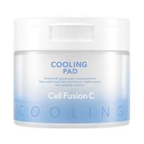 Cell Fusion C Post Alpha Cooling Pad Soothing Hydrating Toner Pads 180ml 70 Pads white