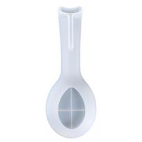 Spoon Fork Holder Pad Epoxy Resin Mold Spatula Rack Kitchen Utensil Tray Silicone Mould Crafts Casting Tool for Kitchen white