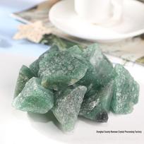 Large Green Aventurine Raw Stone Incense Diffuser & Fish Tank Decoration 3-5cm natūrali