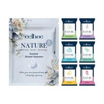 EELHOE Shower Steamer Tablet Nourishing Clean Dirt Eliminate Odor Relaxing Relieve Fatigue Moisturizing Shower Spa Bath Supplies gray