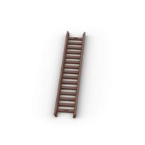 MOC 1PCS 15118 Ladder 16x2 Building Blocks With 15 Rungs Educational Vehicle Brick Particle Puzzle Toys Children Birthday Gifts white