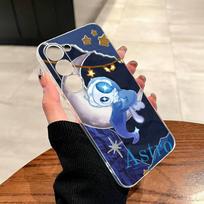 Astro Dandys Game World Phone Case For SamsungA10,12,20,21S,30,31,40,50,51,52,70,71 Transparent Cover Samsung a714g gray
