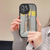 T-Tate M-Mcrae Phone Case Hard Leather For iPhone 16 15 14 13 12 Mini 11 14 Pro Max Xs X Xr 7 8 Plus Fundas iphone 12pro gray