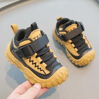 Vaikams skirti žygio batai Berniukams Mergaitėms Lauko Ėjimui Lengvi Kvėpuojantys Atsitiktiniai Sportbačiai Size 22, Insole Length14.5 cm black