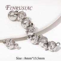 18K Gold Plated Magnetic Fasteners,Magnetic Clasps For Bracelets Accessories,DIY Necklace Clasp Connectors Jewelry Making 2 pieces beige
