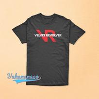 Velvet Revolver T-shirt American Hard Rock Alternative Metal Supergroup Music Band Black White Sport Grey T-shirts L gray