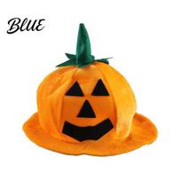 Bulk Event Gift Supplies Halloween Pumpkin Hat for Kids Adults Funny Plush Universal Fit Cap Witch Party Costume Cosplay Stage Performances Script G orange