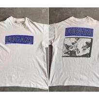 Roko Punk Marškinėliai Fugazi Grupės Marškinėliai Klasikinio Stiliaus Trumpomis Rankovėmis Laisvi Streetwear Spausdinti Vintage Y2k Marškinėliai Unisex S gray
