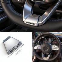 Automobilio vairo emblemos lipdukai Interjero ženklelis Mercedes Benz AMG W203 W206 W220 W205 W211 W212 W201 W168 W169 GLC GLA GLE IL1