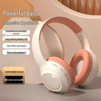 Foldable V9 Wireless Over-Ear Bluetooth Gaming Headset Compatible with Mobile Phones