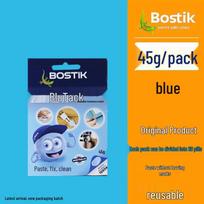 Australian Bostik Blue White Tack Nail-Free Adhesive for Posters & Frames, Mark-Free & Earphone Cleaner Default blue