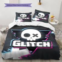 Murder Drones Pattern Bedding,Quilt Set Quilt Cover Pillowcase Home Birthday Gift(1 * duvet cover + 2 * pillowcase, without core) 135x200cm
