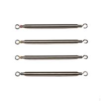 Pilates Reformer Spring Stainless Steel Gym Equipment Replacement High Tensile Strength gray
