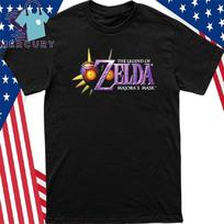 The Legend Of Zelda Majoras Mask Logo Shirt Unisex T-Shirt S white