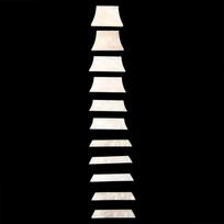 Electric Guitar Accessories Fingerboard Inlays with Mica Patterns Set of 9 or 11 Instrument Accessories Trapezoidal Inlay Material 11PCS Fingerboard  white