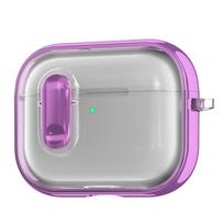 New Transparent Electroplated Shockproof Earphone Case For Airpods 4 Pro 3 2/Pro Stylish Protective Case For Airpods 4 juoda