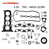 1NZFXE FOR TOYOTA PRIUS 1.5 Metal Full Set Engine Parts Engine Gasket 04111-21090 50221300