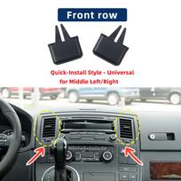 For VW T5 Transporter Multivan 2005-2013 AC Outlet Clip Air Conditioning Air Vent Grill Slide Clip Trim 7E5815705 7E5819203 Middle