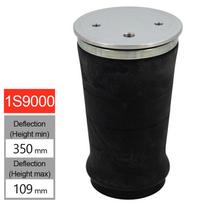 1S9000 Air ride Springs suspension 1S9000 W21-760-9000 Air Single Port Truck Rubber shock absorption bag gray