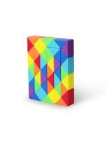 Sengso 24/36/48/60/72/96 Segments Fidget Snake Cube Puzzle Toys - Party Favors & Goodie Bag Fillers, Rainbow Colors