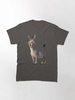 Shrek Donkey- SHREK Classic T-Shirt 2XL tamsiai pilka spalva