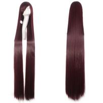 120-150 cm ilgio tiesūs cosplay perukai vyrams ir moterims, daugiaspalviai anime plaukai StyleG brown