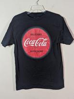 T-Shirt Y2K Coca-Cola T-Shirt Coke Logo Graphic Delicious Refreshing Black Medium Shirt XL red