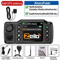 ZELLO 4G Vehicle-Mounted Walkie-Talkie for Off-Road and Self-Driving Tours
