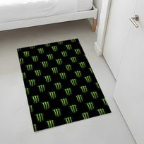 Monster Energy (23) Rug Suitable For Living Rooms Bedrooms Computer Rooms Dining Areas And Placement Under Tables And Chairs Also An Ideal Choice For 50cmx80cm