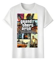 Marškinėliai Muscle Freaks Gta San Andreas Vaizdo žaidimo stiliumi XXL juoda