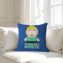Anime South Park Butters Pillow Case Removable Washable Cushion Cover – All-Season Soft Linen 16x16Inch white