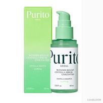 PURITO SEOUL Wonder Relief Centella Serum Be kvapo 60ml (+Dovanų) beige
