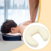 Masažo stalas Veidu žemyn Pagalvėlė Laikiklis Pagalvėlė Nešiojamas, Ergonomiškas, Patvarumas Aukščiausios kokybės Galvos atrama brown