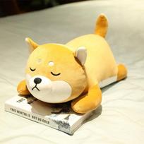 35cm Cute Husky& Shiba Inu Corgi Plush Toy Stuffed Soft Animal Dog Pillow Christmas Gift Peluche for Kids GirlsKawaii Present 35CM yellow