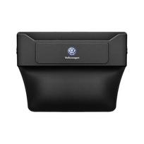 Volkswagen Automobilio Sėdynės Tarpo Organizatorius Odinė Laikymo Dėžutė Interjero Aksesuarai Volkswagen Golf Polo Passat Tiguan Touran Jet juoda