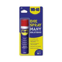 WD-40 Daugiafunkcis Purškiamas Tepalas Rūdims Šalinti 63,8g Pakuotė 1 vnt. Namų Remontui Spynoms Įrankiams Automobiliui Dviračiui Valyti Naudoti blue