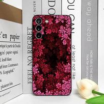Retro spalvingas gėlių dėklas telefonui OnePlus 13 12 13 R 11 10 9 8 Pro Nord 4 N100 N20 CE3 ACE2 ACE3 5G Gėlių raštas Minkštas dėklas OnePlus 7 black