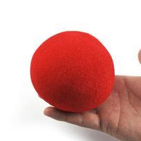 Sponge Ball Extra Large - Magic Props for Stage & Party red